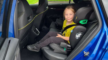 Skoda Elroq vRS - child seats in the back